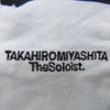 TAKAHIRO MIYASHITA The SoloIst. タカヒロミヤシタザソロイスト 0025SS16 I will find a darker day Tee プリント 半袖 Tシャツ グレー系 46【中古】