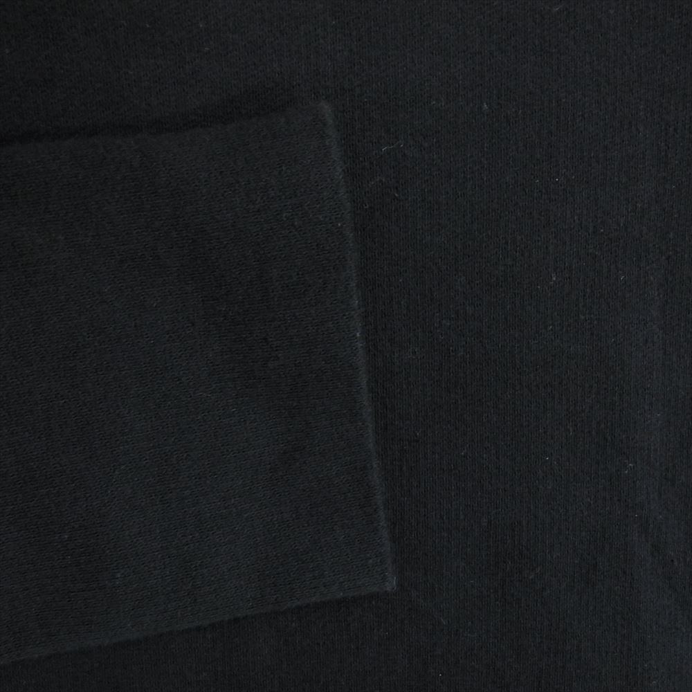 ripvanwinkle リップヴァンウィンクル RB-204 inner jersey インナー ジャージー ハーフジップ カットソー ブラック系 4【中古】