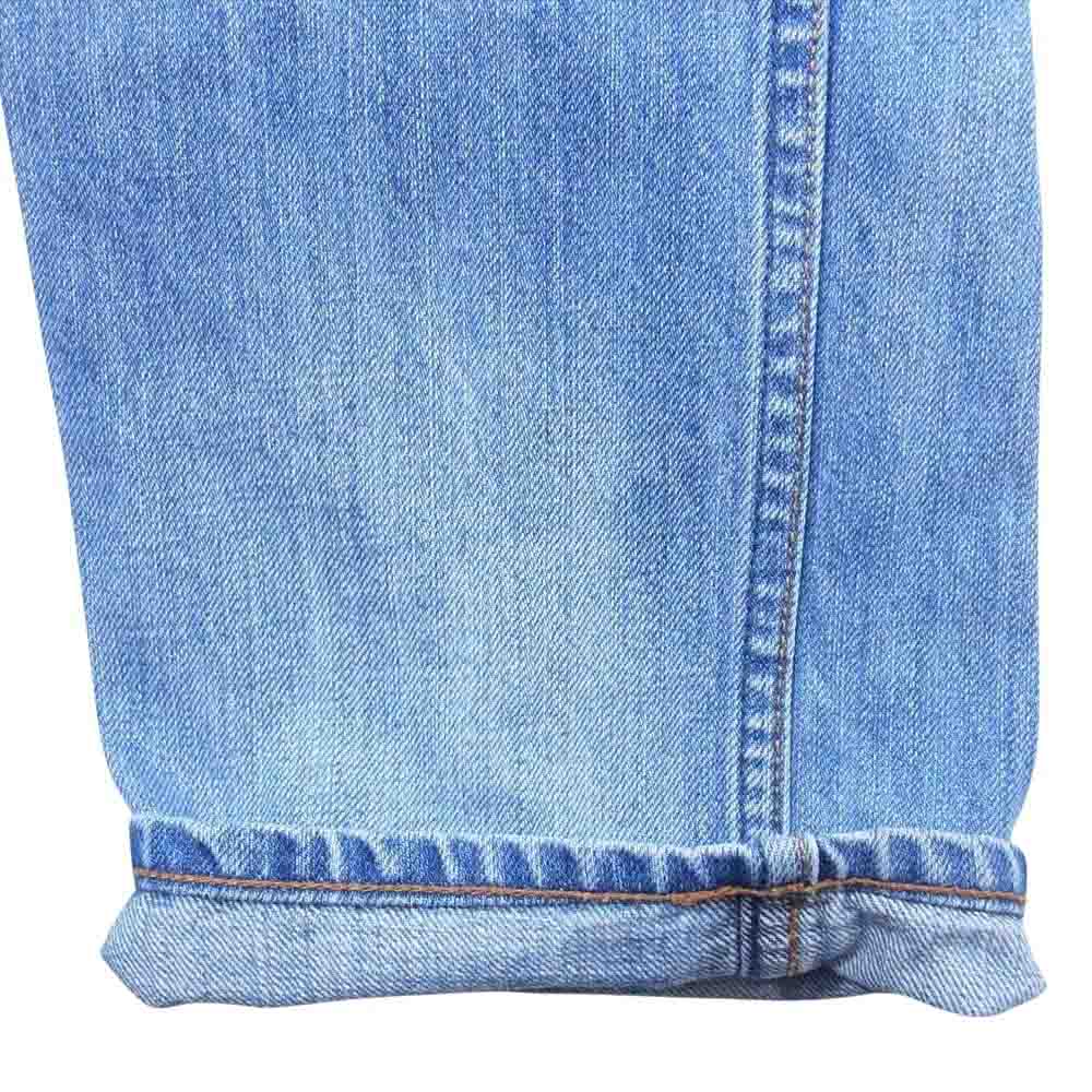 NUMBER(N)INE ナンバーナイン クラッシュ スキニー 音符 ストレッチ デニム パンツ インディゴブルー系 L【中古】