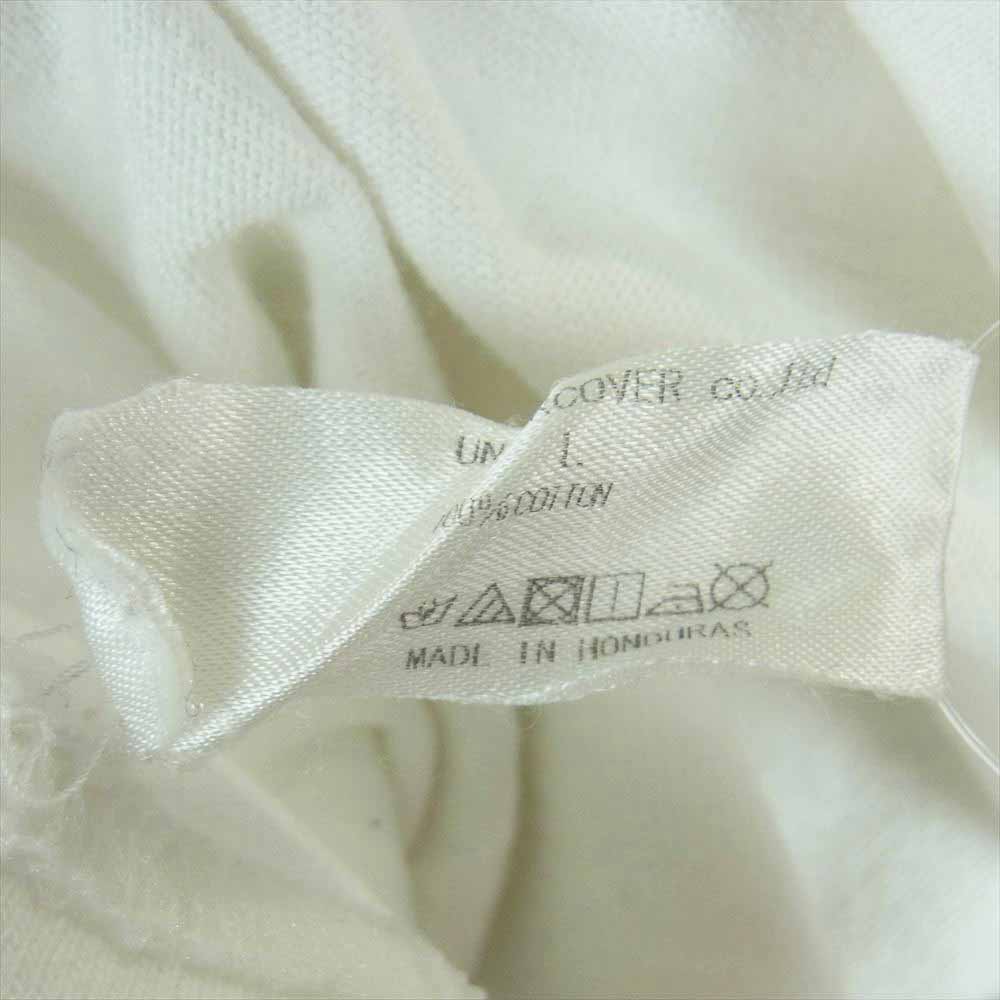 UNDERCOVER アンダーカバー GURUGURU期 アイグラフィック EYES フェイス 半袖 Tシャツ ホワイト系 L【中古】