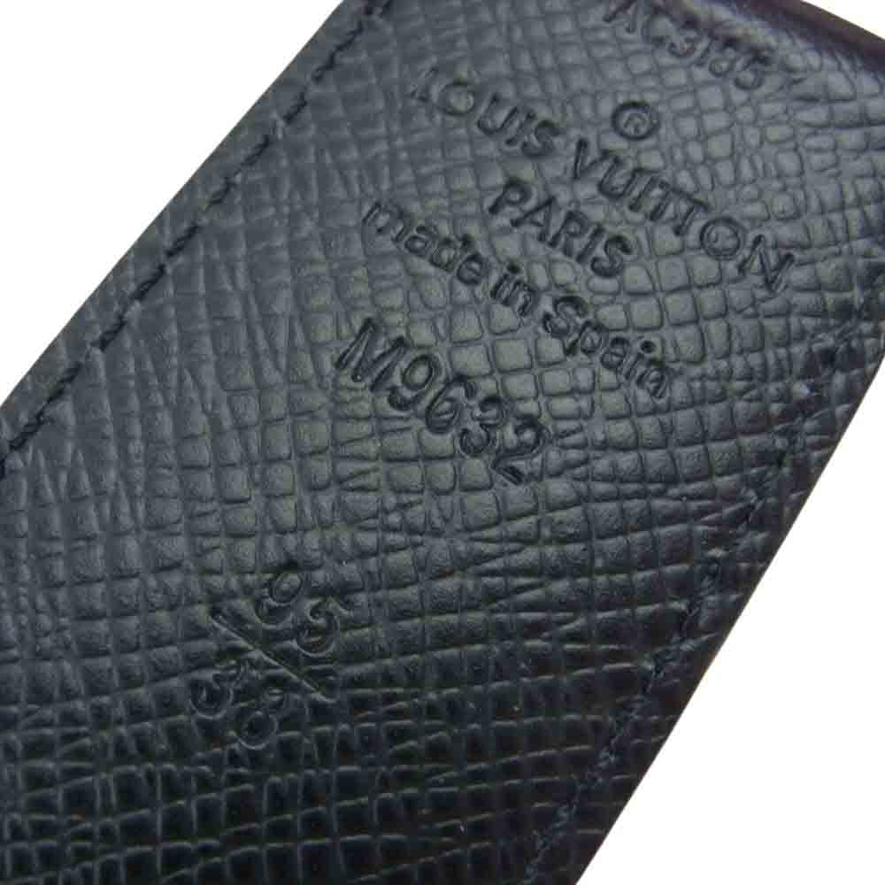 LOUIS VUITTON ルイ・ヴィトン M9632 サンチュール アヴァントゥール ベルト ブラック系 38/95【中古】