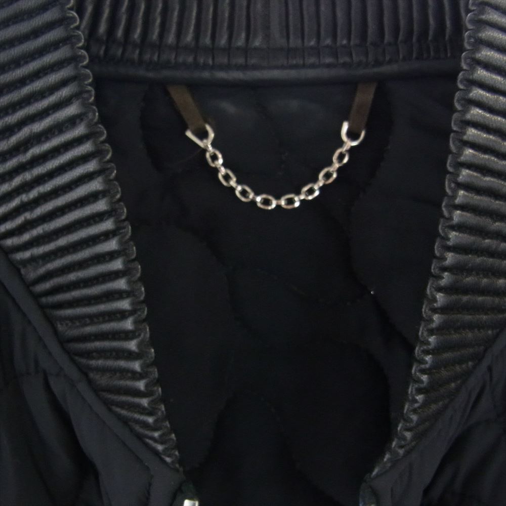 LOUIS VUITTON ルイ・ヴィトン HAB08WPPX 国内正規品 中綿 LV キルティング ジャケット ブラック系 54【中古】