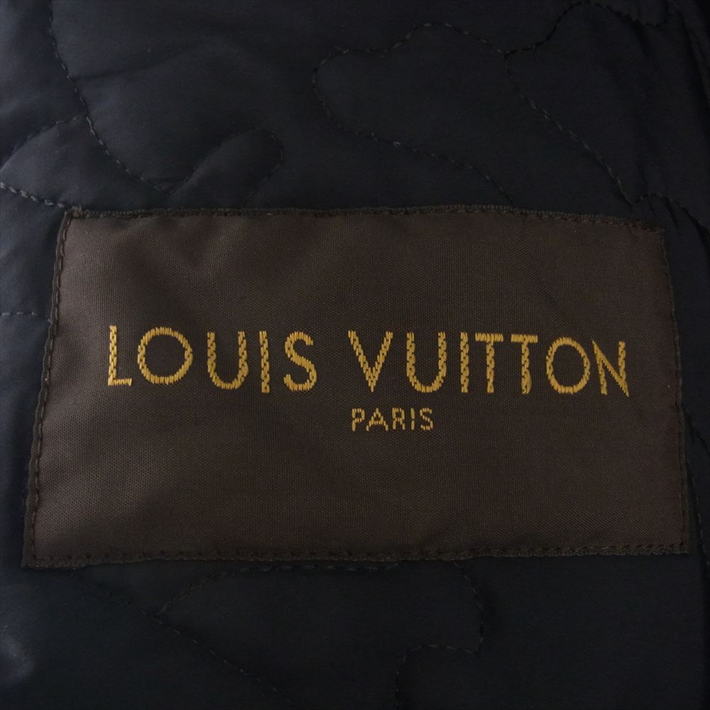 LOUIS VUITTON ルイ・ヴィトン HAB08WPPX 国内正規品 中綿 LV キルティング ジャケット ブラック系 54【中古】