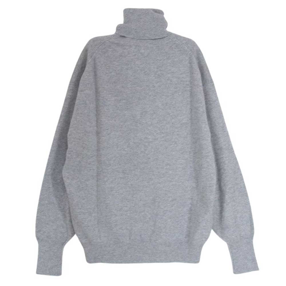 MARGARET HOWELL マーガレットハウエル カシミヤ タートルネック ニット グレー系 サイズ表記無【中古】