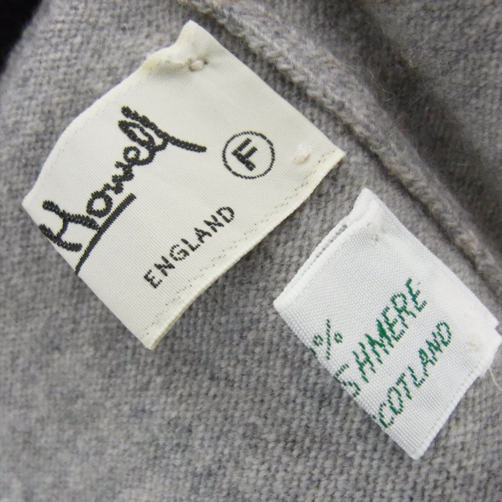 MARGARET HOWELL マーガレットハウエル カシミヤ タートルネック ニット グレー系 サイズ表記無【中古】