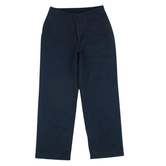 Nigel Cabourn ナイジェルケーボン 8037-00-50020 BASIC CHINO ベーシック チノ ワイドシルエット パンツ ダークネイビー系 34【中古】