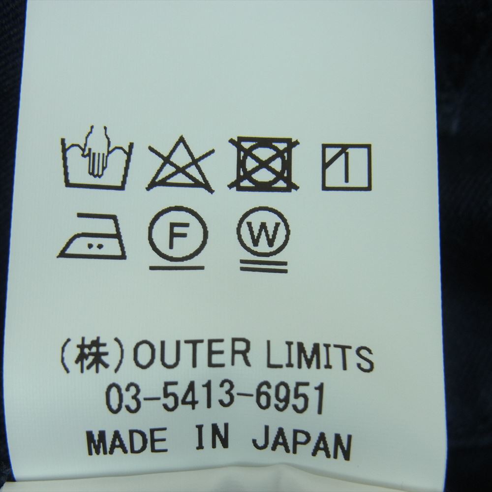 Nigel Cabourn ナイジェルケーボン 8037-00-50020 BASIC CHINO ベーシック チノ ワイドシルエット パンツ ダークネイビー系 34【中古】