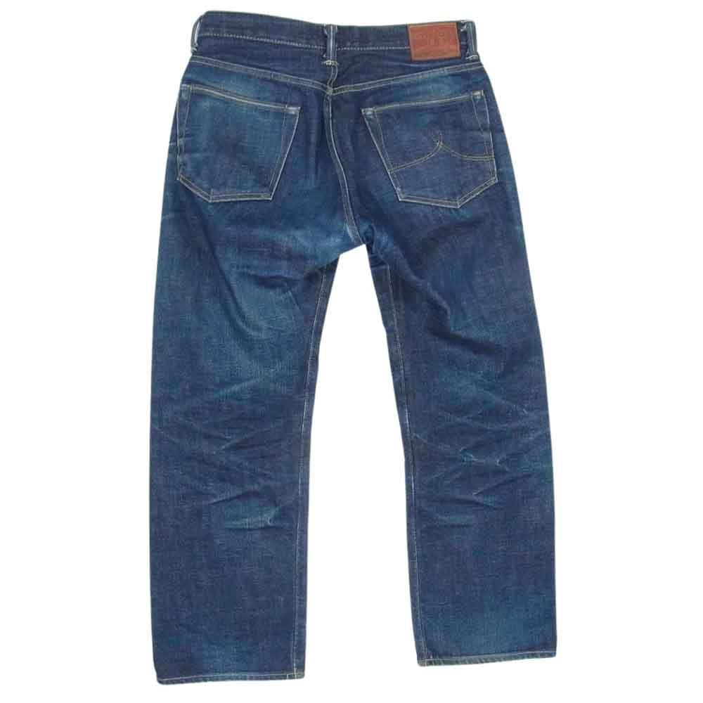 RRL ダブルアールエル R91 LIMITED EDITION 限定 大戦 セルビッチ ボタンフライ インディゴ デニムパンツ インディゴブルー系 31【中古】