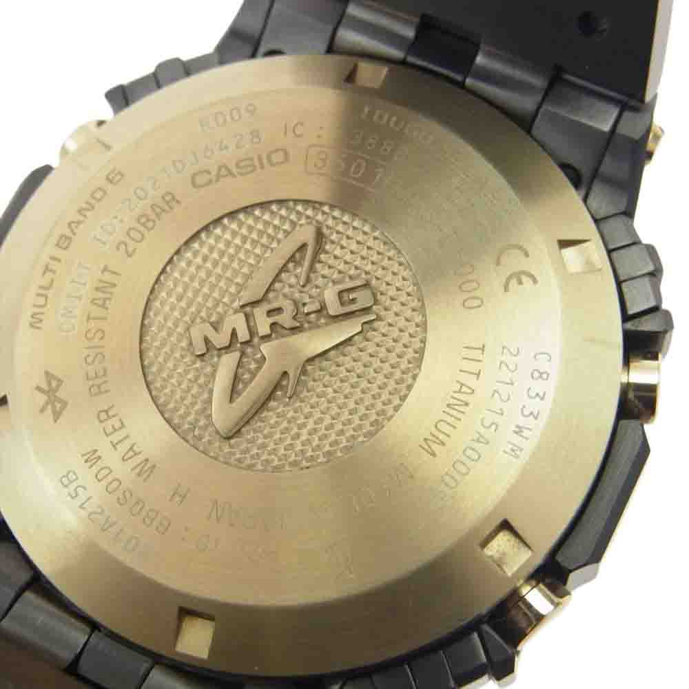 G-SHOCK ジーショック MRG-B5000B-1JR MR-G タフソーラー デジタル 時計 ウォッチ ブラック系【美品】【中古】