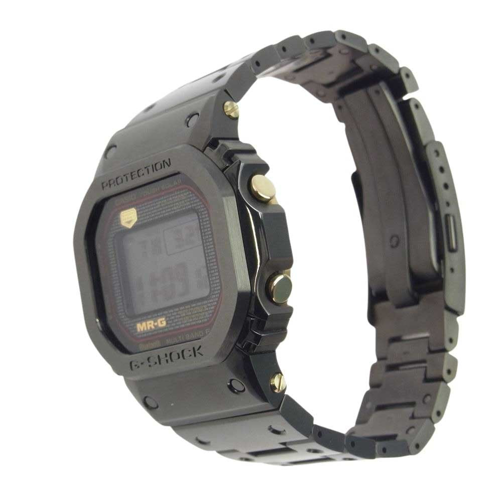 G-SHOCK ジーショック MRG-B5000B-1JR MR-G タフソーラー デジタル 時計 ウォッチ ブラック系【美品】【中古】