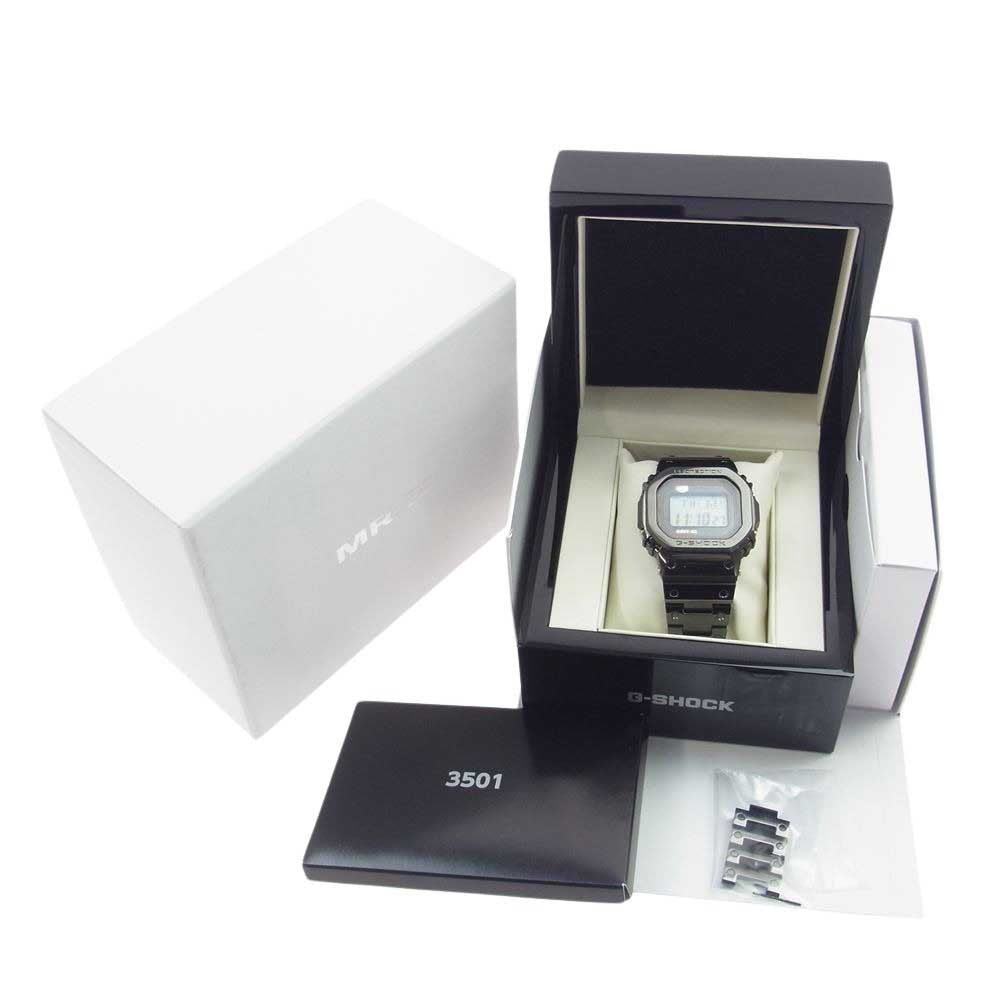 G-SHOCK ジーショック MRG-B5000B-1JR MR-G タフソーラー デジタル 時計 ウォッチ ブラック系【美品】【中古】