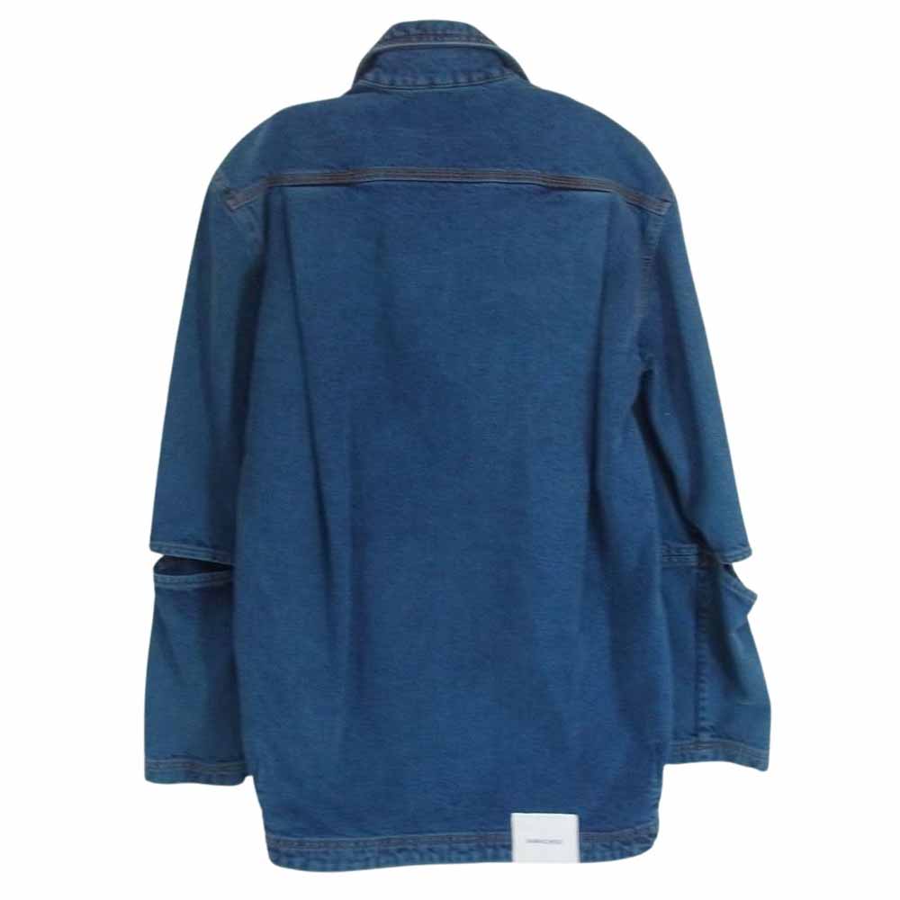 正規店購入 namacheko manni denim shirt 22ss ナマチェコ 22SS MANNI DENIM SHIRT デニム シャツ ジャケット