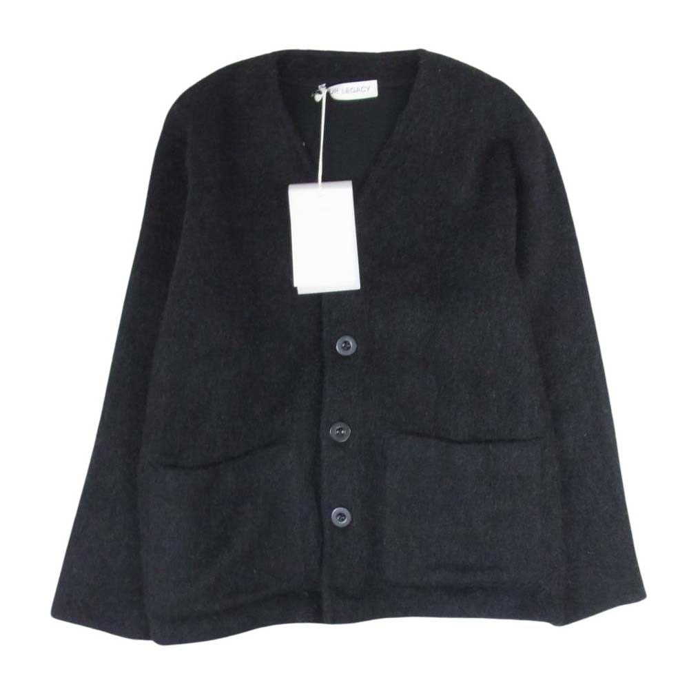 アワーレガシー M4206CBM CARDIGAN BLACK MOHAIR モヘア モヘヤ カーディガン ブラック系 46【中古】