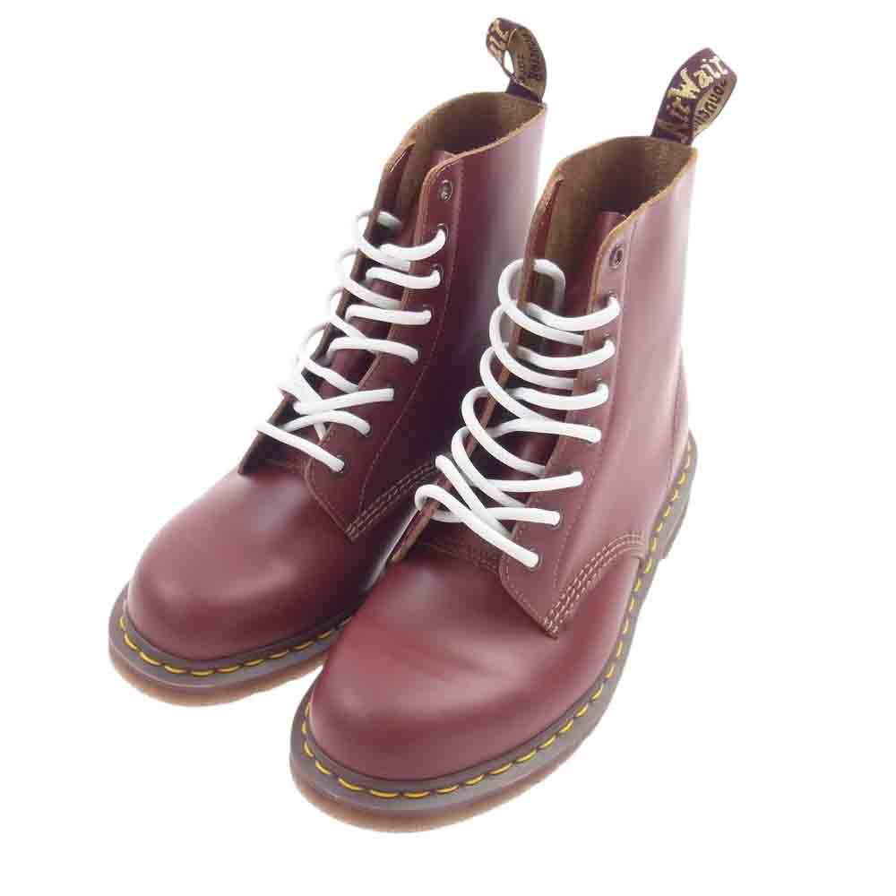 Dr.Martens ドクターマーチン 1460 イングランド製 英国製 8ホール ブーツ イエローステッチ CHERRY RED CHERRY RED UK10【極上美品】【中古】