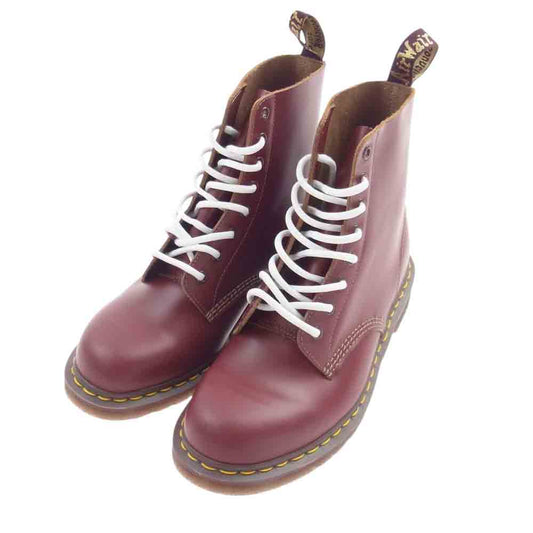 Dr.Martens ドクターマーチン 1460 イングランド製 英国製 8ホール ブーツ イエローステッチ CHERRY RED CHERRY RED UK10【極上美品】【中古】