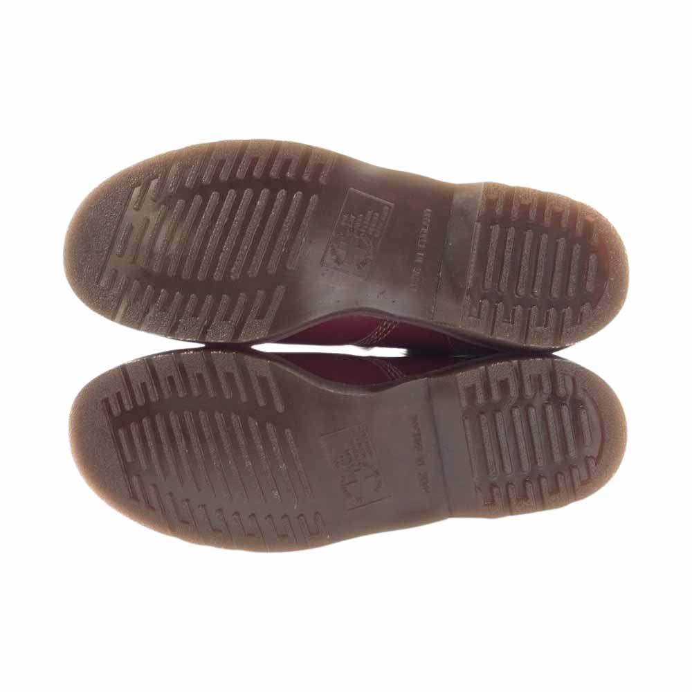 Dr.Martens ドクターマーチン 1460 イングランド製 英国製 8ホール ブーツ イエローステッチ CHERRY RED CHERRY RED UK10【極上美品】【中古】