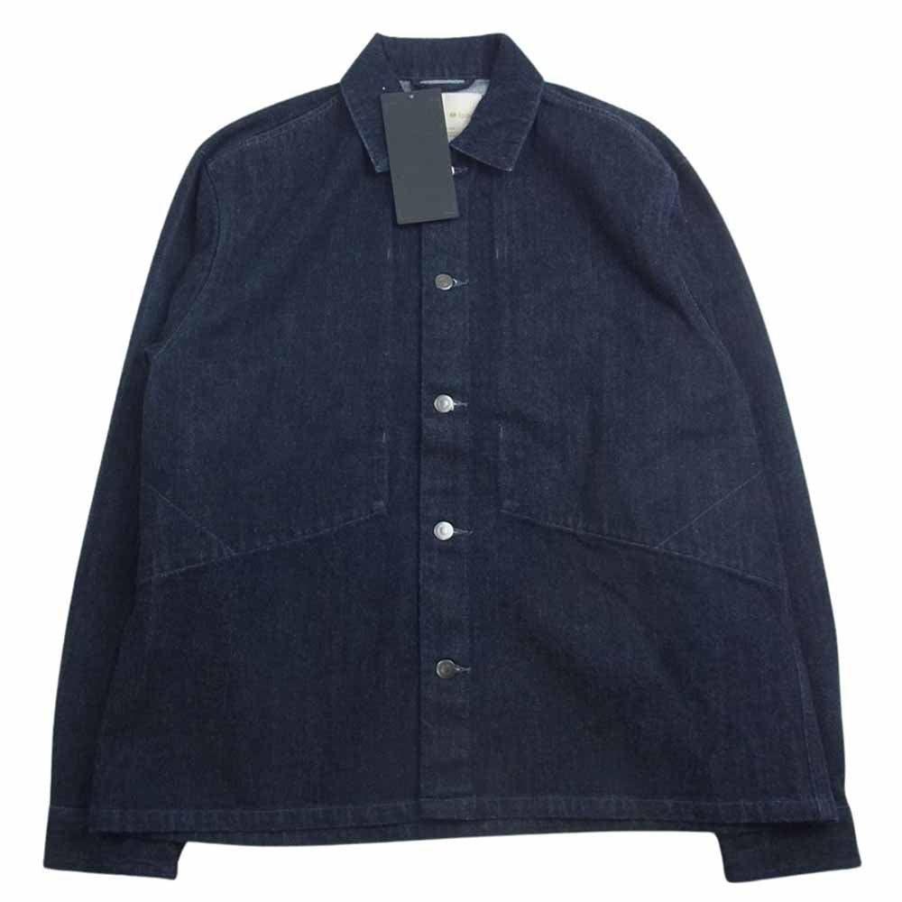 ゴールドウィン GL13704BP Brewed Protein デニム シャツ ジャケット インディゴブルー系 L【新古品】【未使用】【中古】