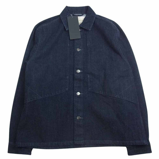 ゴールドウィン GL13704BP Brewed Protein デニム シャツ ジャケット インディゴブルー系 L【新古品】【未使用】【中古】
