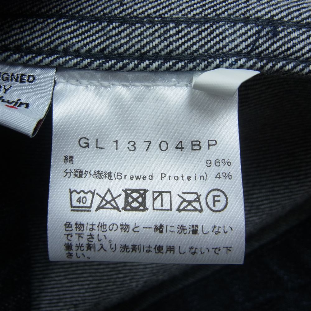ゴールドウィン GL13704BP Brewed Protein デニム シャツ ジャケット インディゴブルー系 L【新古品】【未使用】【中古】