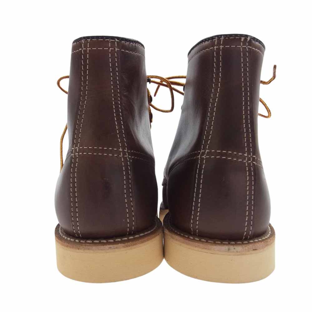 ソログッド 824-4337 USA製 MOC TOE モックトゥ ブーツ ブラウン系 US8.5D【中古】