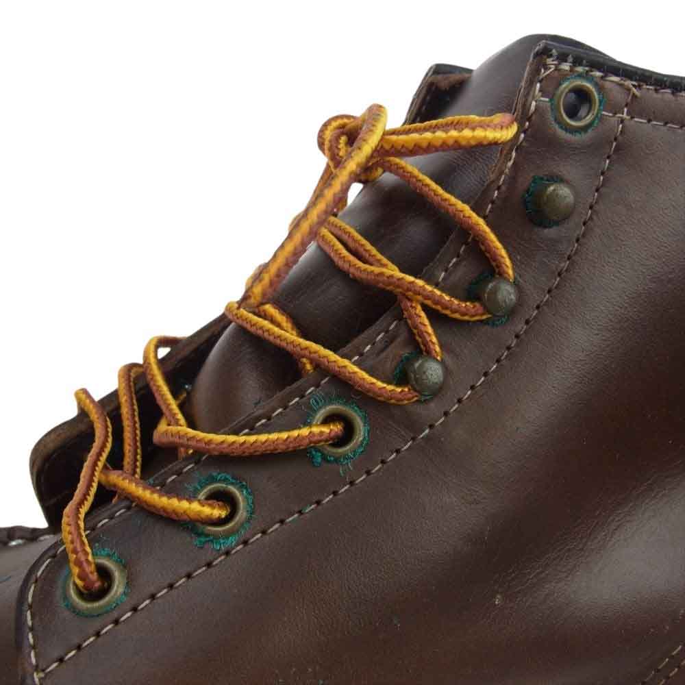 ソログッド 824-4337 USA製 MOC TOE モックトゥ ブーツ ブラウン系 US8.5D【中古】