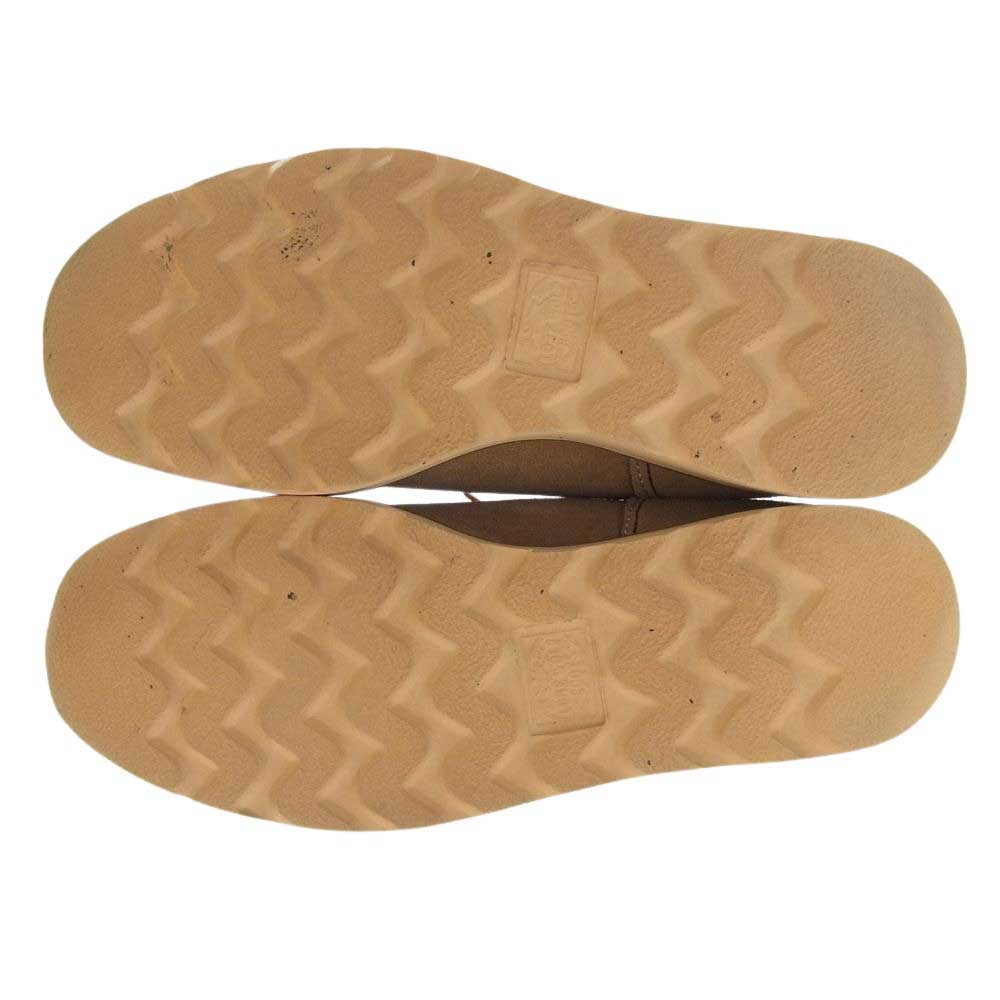 LONE WOLF ロンウルフ F01616 HUNTER WAFFLE SOLE ハンター ワーク ブーツ SUEDE ライトブラウン系 US8.5【美品】【中古】