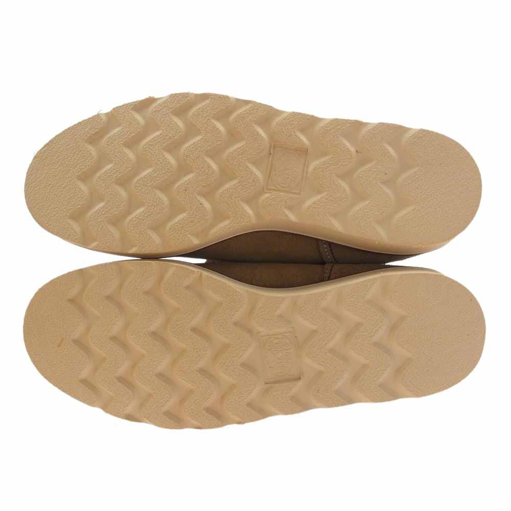 LONE WOLF ロンウルフ F01616 HUNTER WAFFLE SOLE ハンター ワーク ブーツ SUEDE ライトブラウン系 US8.5【新古品】【未使用】【中古】