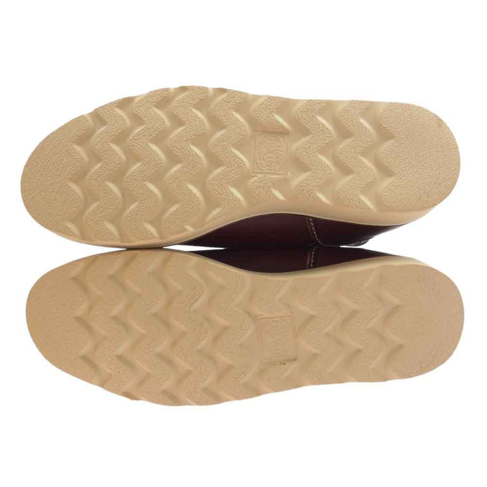 LONE WOLF ロンウルフ F01616 HUNTER WAFFLE SOLE ハンター ワーク ブーツ BROWN ブラウン系 US8.5【新古品】【未使用】【中古】