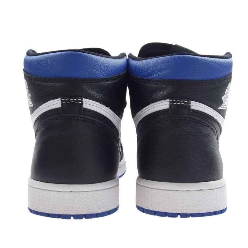 NIKE AIR JORDAN ナイキ ジョーダン 555088-041 AIR JORDAN1 RETRO HIGH OG ROYAL TOE エアジョーダン1 ハイ ロイヤルトゥ ハイカット スニーカー ブルー系 ブラック系 ホワイト系 27cm【中古】