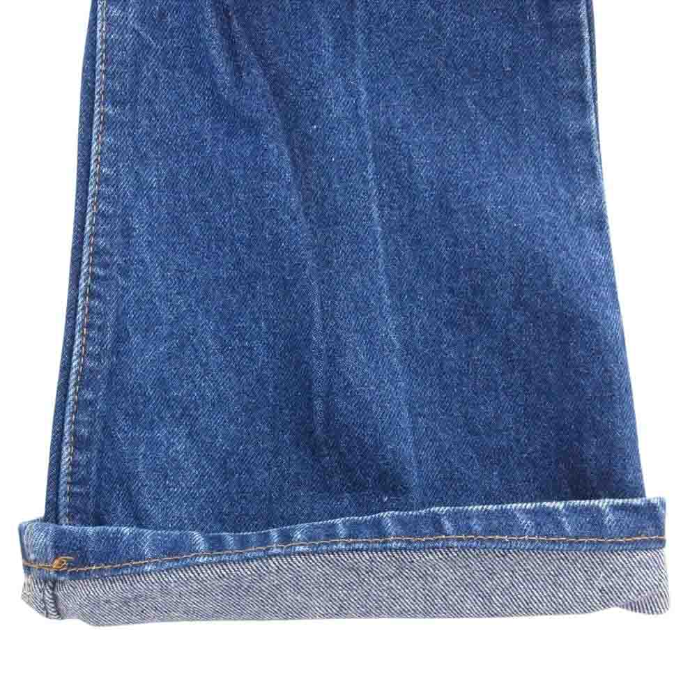 Levi's リーバイス ヴィンテージ 80s 646 オレンジタブ ボタン裏刻印575 フレア デニム パンツ インディゴブルー系 W29L32【中古】