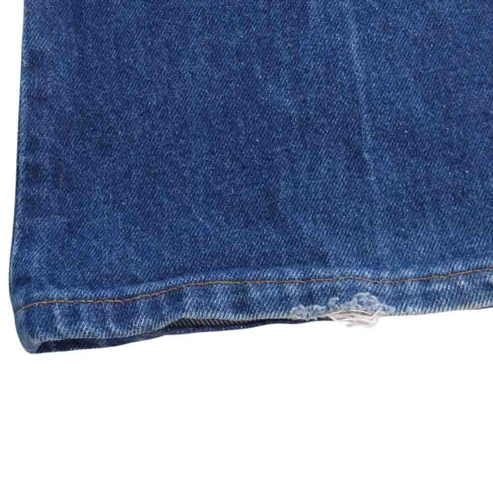 Levi's リーバイス ヴィンテージ 80s 646 オレンジタブ ボタン裏刻印575 フレア デニム パンツ インディゴブルー系 W29L32【中古】
