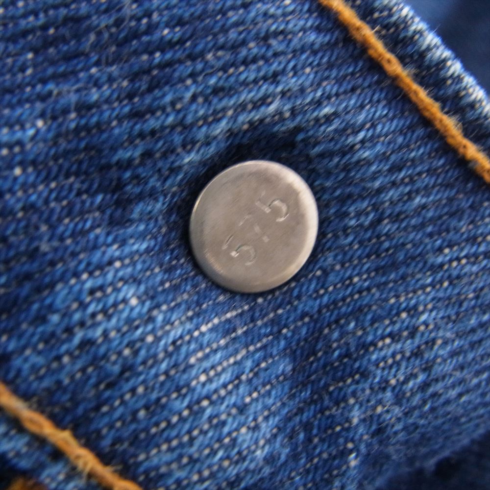 Levi's リーバイス ヴィンテージ 80s 646 オレンジタブ ボタン裏刻印575 フレア デニム パンツ インディゴブルー系 W29L32【中古】