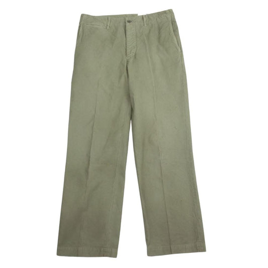 VISVIM ビズビム 0522905008001 FIELD CONTRARY DEPT CHINO PANTS チノ パンツ ライトグリーン系 2【中古】