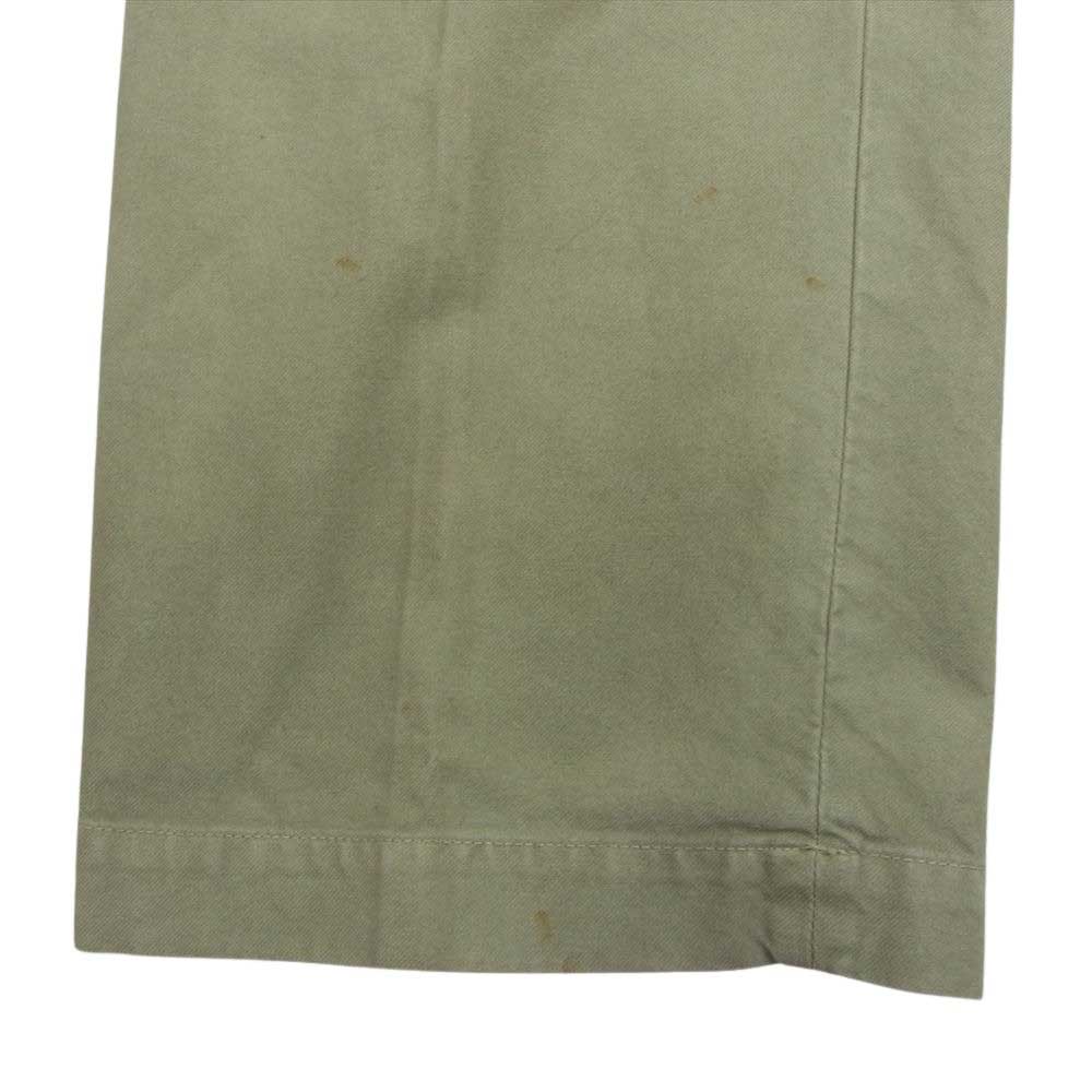 VISVIM ビズビム 0522905008001 FIELD CONTRARY DEPT CHINO PANTS チノ パンツ ライトグリーン系 2【中古】