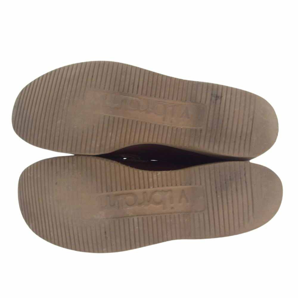 RUSSELL MOCCASIN ラッセルモカシン 4503 KNOCK-A-BOUT ノックアバウト スエード レザー 切替 ブーツ ブラウン系 8.5【中古】