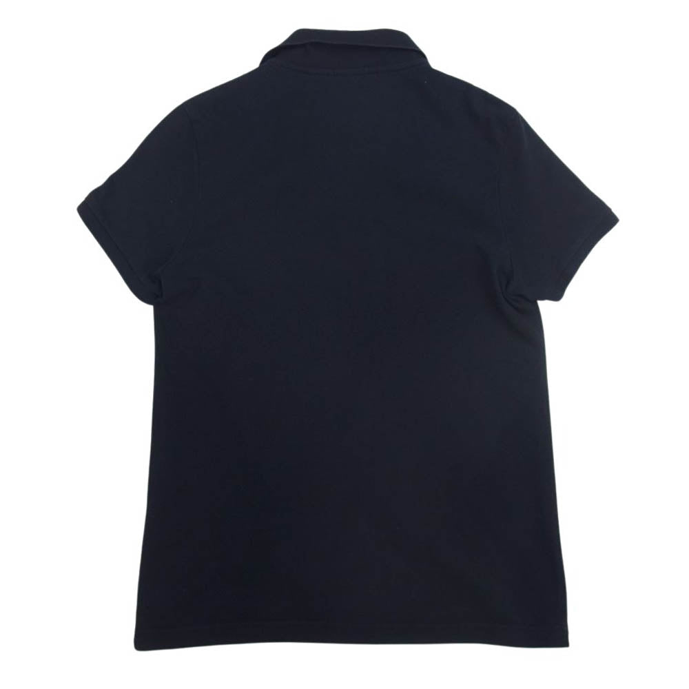 MONCLER モンクレール 国内正規品 MAGLIA POLO MANICA CORTA マグリア ロゴ 半袖 ポロシャツ ネイビー系 S【中古】