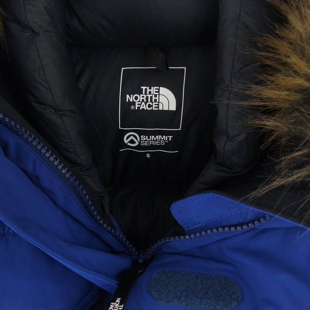 THE NORTH FACE ノースフェイス ND91920 Southern Cross Parka サザンクロス パーカ ファー ダウン ジャケット ブルー系 S【中古】