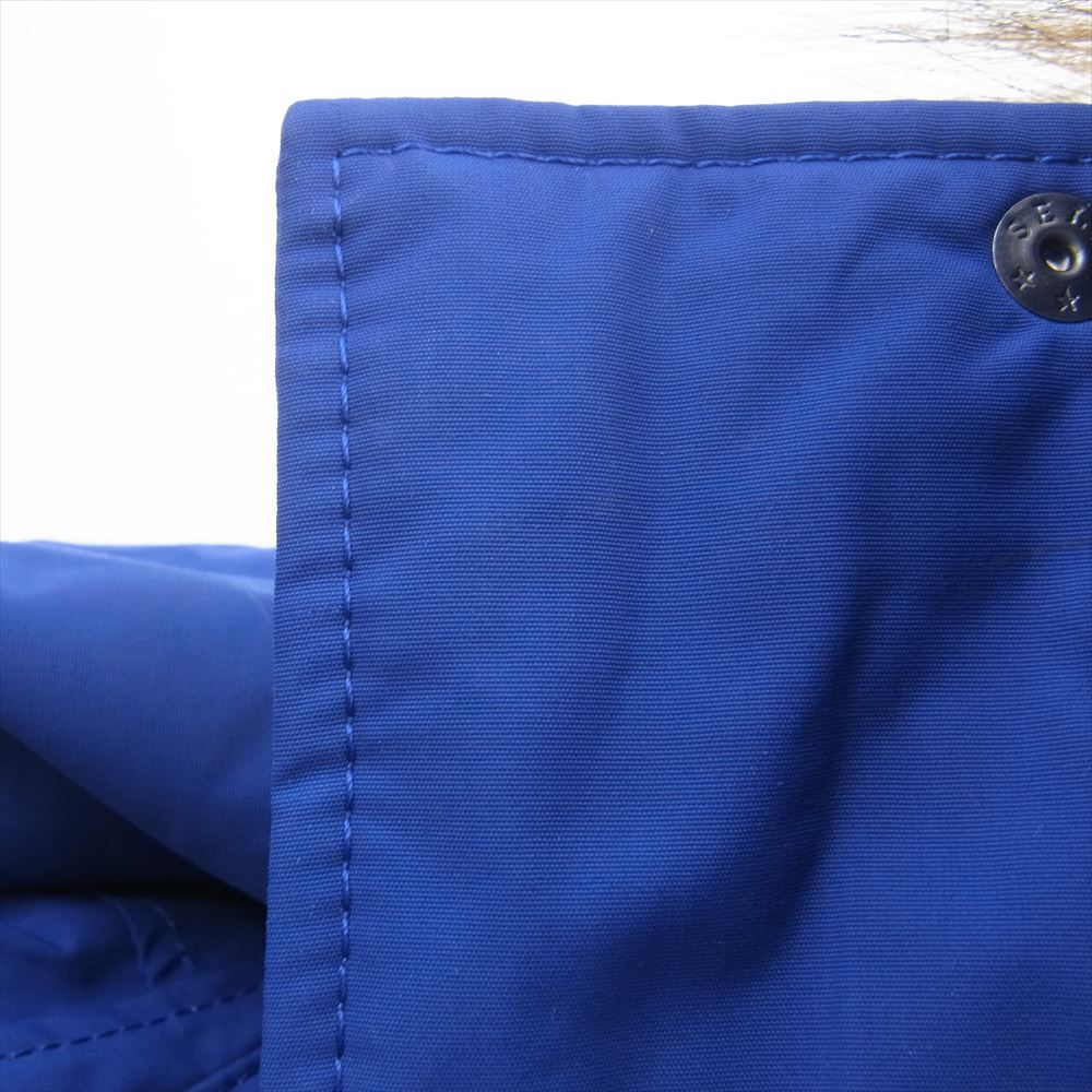 THE NORTH FACE ノースフェイス ND91920 Southern Cross Parka サザンクロス パーカ ファー ダウン ジャケット ブルー系 S【中古】