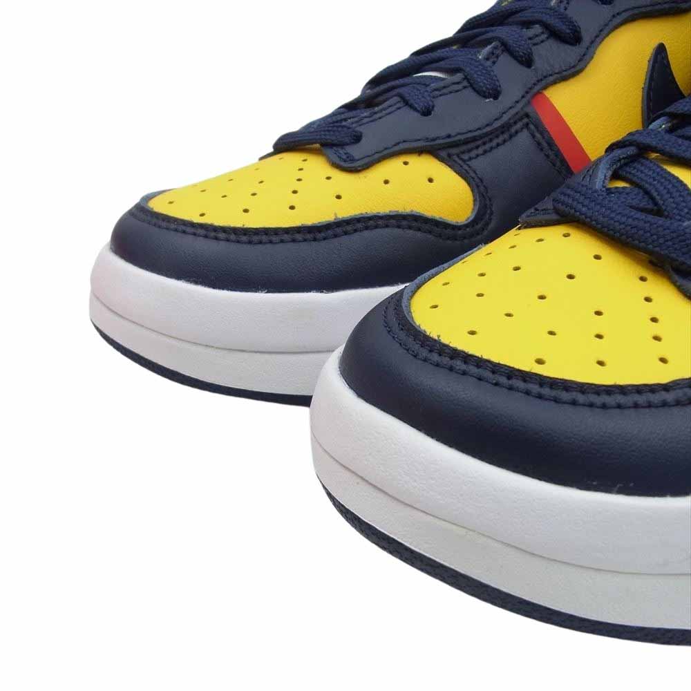 NIKE ナイキ DH3718-701 WMNS DUNK HIGH REBEL VARSITY MAIZE ウィメンズ ダンク ハイ レベル バーシティ メイズ ハイカット スニーカー ネイビー系 イエロー系 レッド系 27cm【新古品】【未使用】【中古】