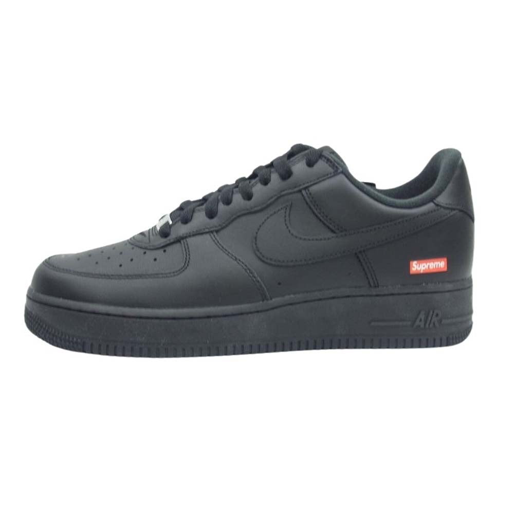 Supreme シュプリーム CU9225-001 NIKE AIR FORCE 1 LOW エアフォース1 ローカットスニーカー ブラック系 28cm【新古品】【未使用】【中古】