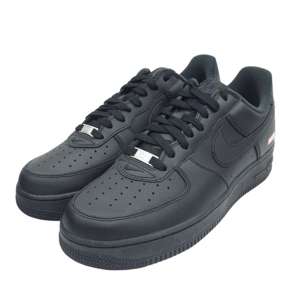Supreme シュプリーム CU9225-001 NIKE AIR FORCE 1 LOW エアフォース1 ローカットスニーカー ブラック系 28cm【新古品】【未使用】【中古】