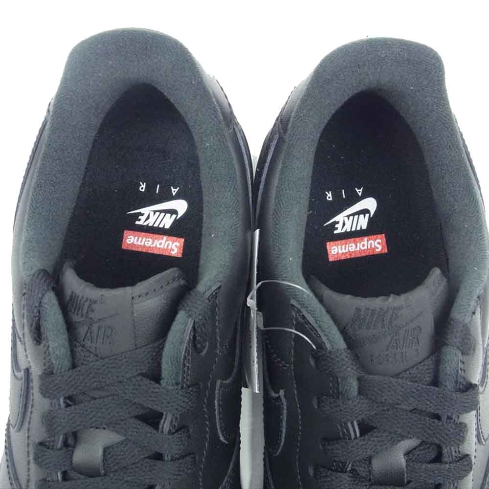 Supreme シュプリーム CU9225-001 NIKE AIR FORCE 1 LOW エアフォース1 ローカットスニーカー ブラック系 28cm【新古品】【未使用】【中古】