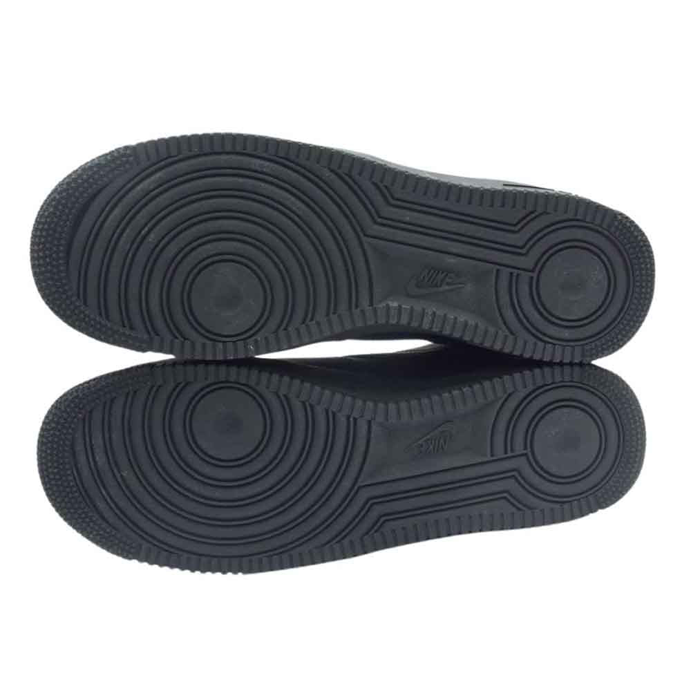 Supreme シュプリーム CU9225-001 NIKE AIR FORCE 1 LOW エアフォース1 ローカットスニーカー ブラック系 28cm【新古品】【未使用】【中古】