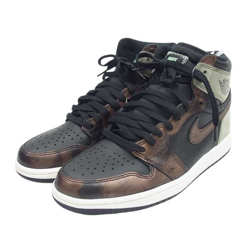 NIKE AIR JORDAN ナイキ ジョーダン 555088-033 Nike Air Jordan 1 High OG Rust Shadow エアジョーダン 1 ラストシャドウ ハイカットスニーカー ブラック系 グレー系 ブラウン系 26.5cm【新古品】【未使用】【中古】