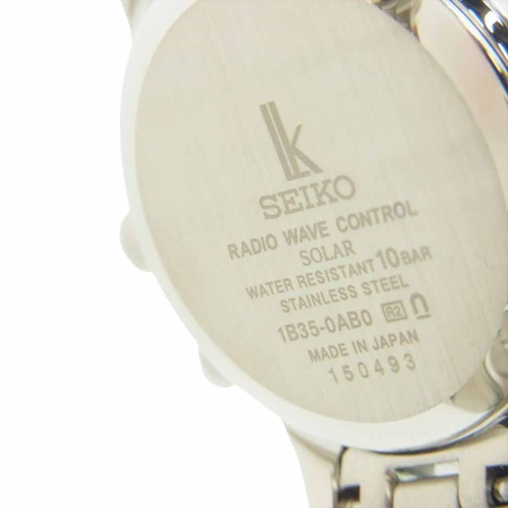 SEIKO セイコー SSVV035 LUKIA ルキア ソーラー電波 ウォッチ 腕時計 シルバー系【美品】【中古】