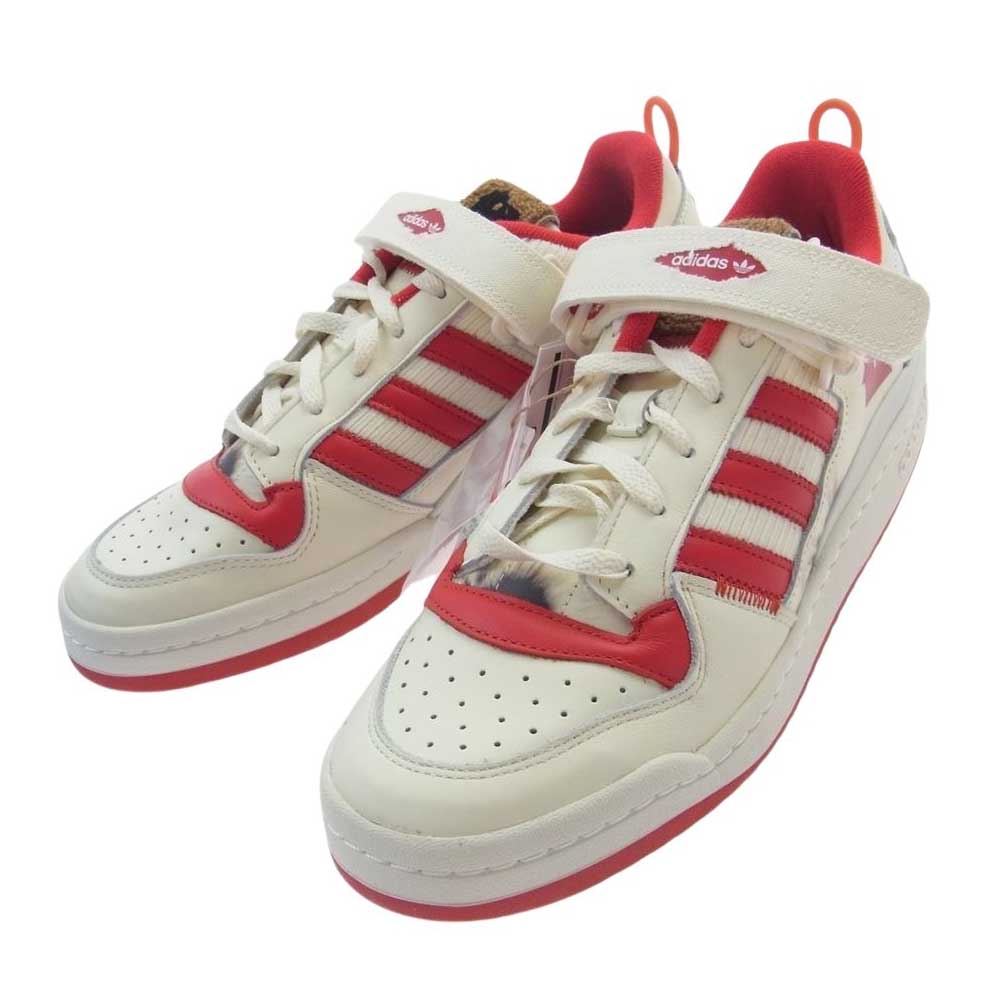 adidas アディダス GZ4378 × Home Alone originals Forum Low Cream White/Off White ホームアローン オリジナルス フォーラム ロー  27.5cm【極上美品】【中古】