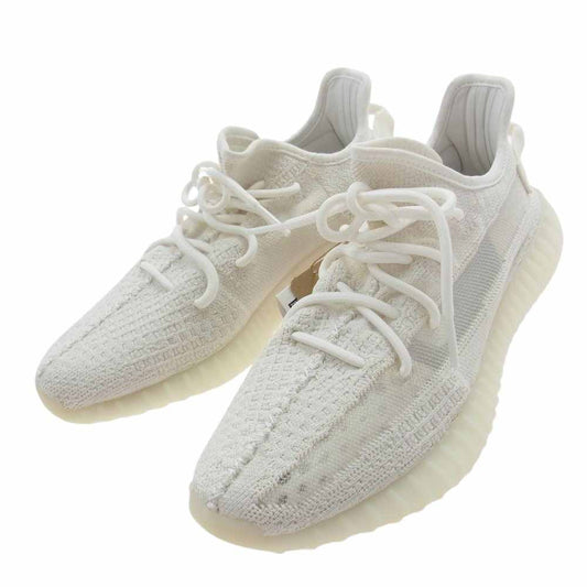 adidas アディダス HQ6316 YEEZY Boost 350 V2 Bone イージーブースト スニーカー ホワイト系 27.5cm【極上美品】【中古】
