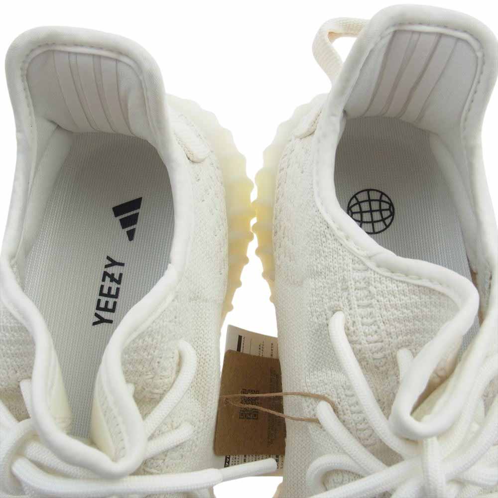 adidas アディダス HQ6316 YEEZY Boost 350 V2 Bone イージーブースト スニーカー ホワイト系 27.5cm【極上美品】【中古】