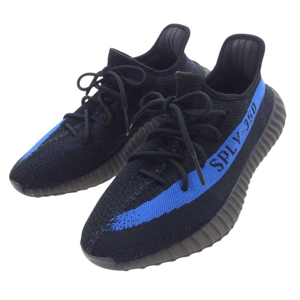 adidas アディダス GY7164 YEEZY Boost 350 V2 Dazzling Blue イージー ブースト スニーカー ブラック系 ブルー系 27.5cm【美品】【中古】