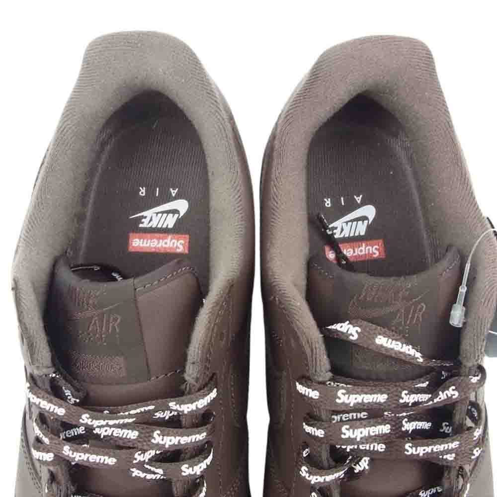 Supreme シュプリーム 23AW CU9225-200 NIKE AIR FORCE 1 LOW SP ナイキ エアフォース1 ローカットスニーカー ブラウン ブラウン系 27.０cm【新古品】【未使用】【中古】